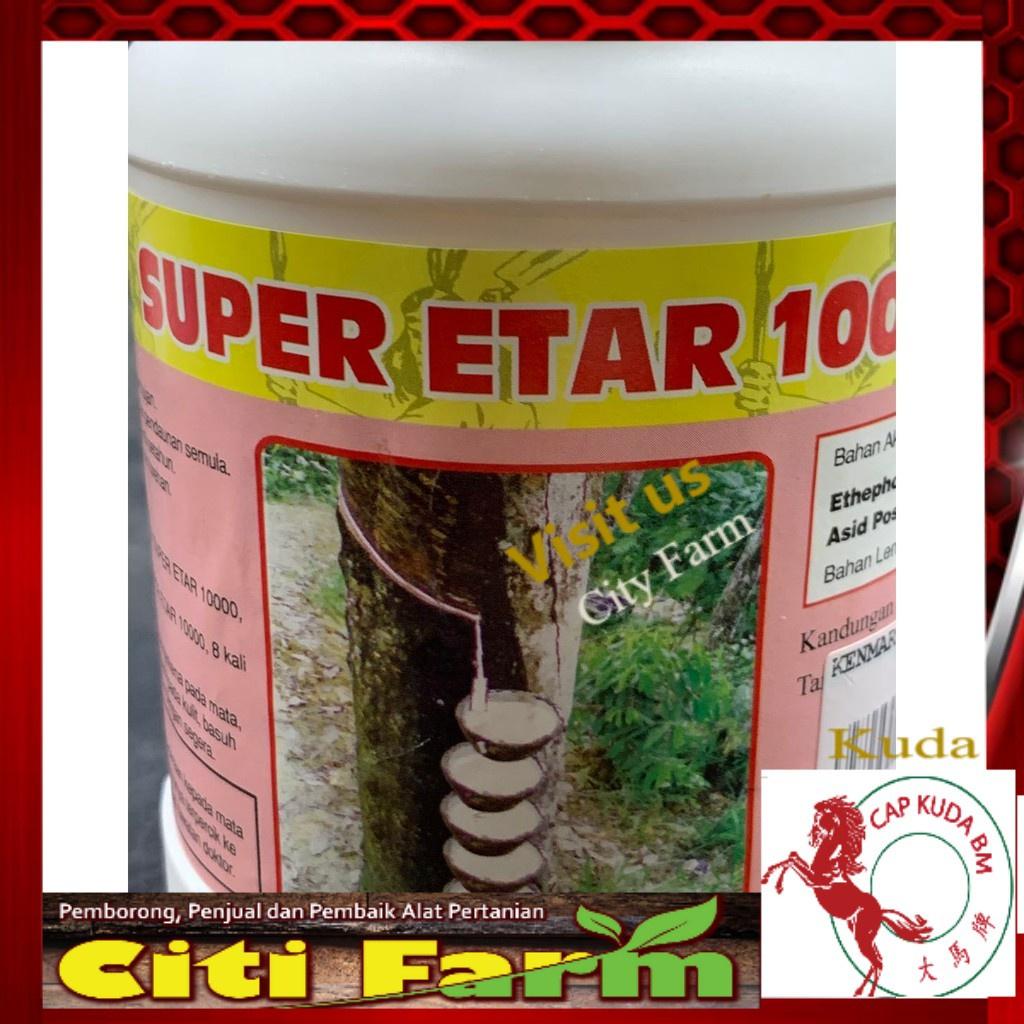 +SUPER ETAR 10000 Red/ white 10.8% (POKOK GETAH / RUBBER TREE) PENGGALAK SUSU GETAH merah putih pertanian City Farm Kuda