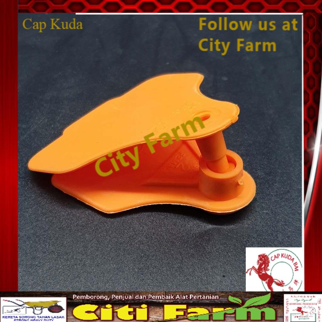 +Aussie/ Z tag Tag-EarTag Cow/ Lembu (Yellow/ Orange/Oren  10set per pack ) City Farm Kuda