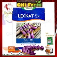 Benih Terung LECKAT 10G BRIDE 323 / F1 HYBRID EGGPLANT / Terung Baby / Eggplants City Farm