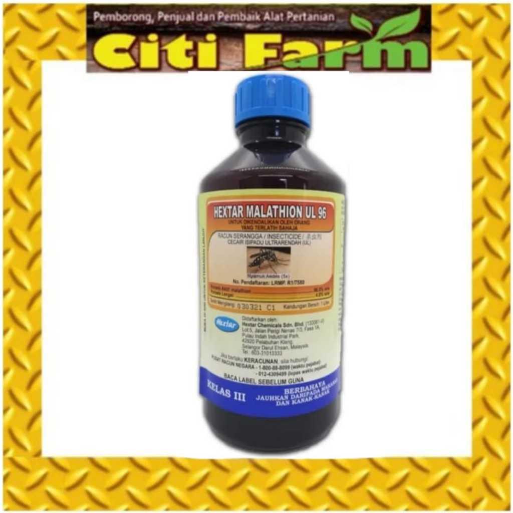 +1L/4L Hextar Malathion 96 Racun Serangga Agriculture tool/ Alat Pertanian Citi Farm Agro