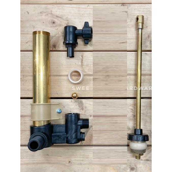 +PISTON ROD Complete pump racun pam knapsack sprayer spare part (Tembaga/Brass & Plastic) City Farm