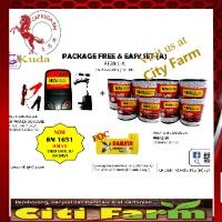City Farm AgroPACKAGE FREE & EASY SET (A) FE20-1-A 16-20 ACRES / 3 LINEAgriculture tools/ Alat Pertanian kelapa sawit