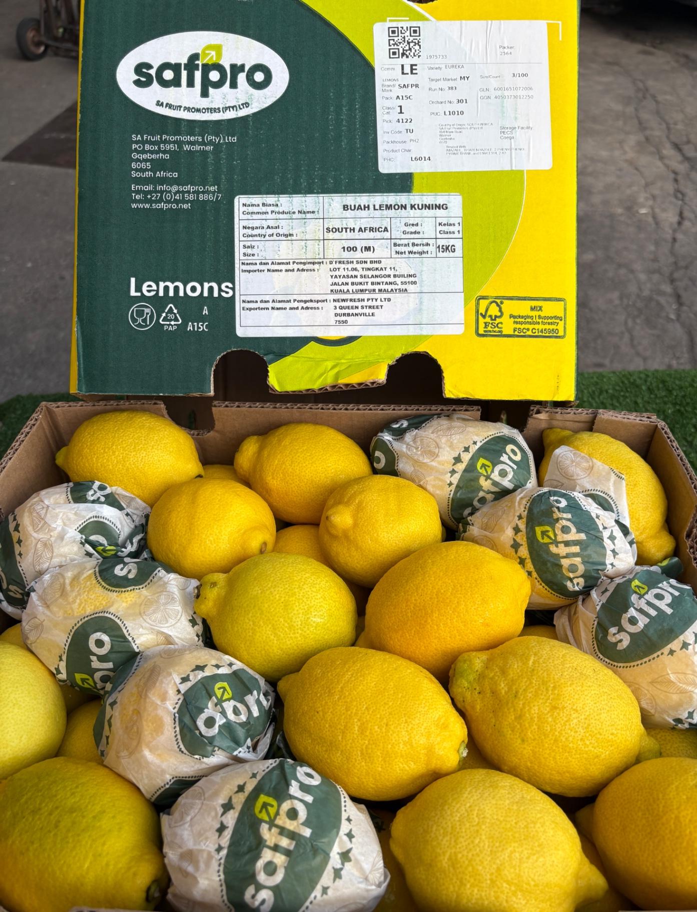 南非🇿🇦特选柠檬🍋 SA Fresh Lemons