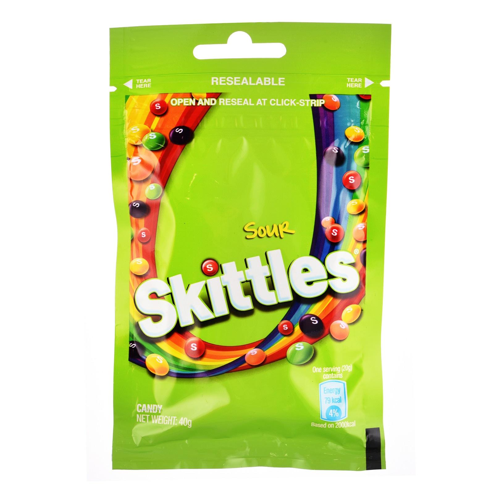 SKITTLES SOUR 40G