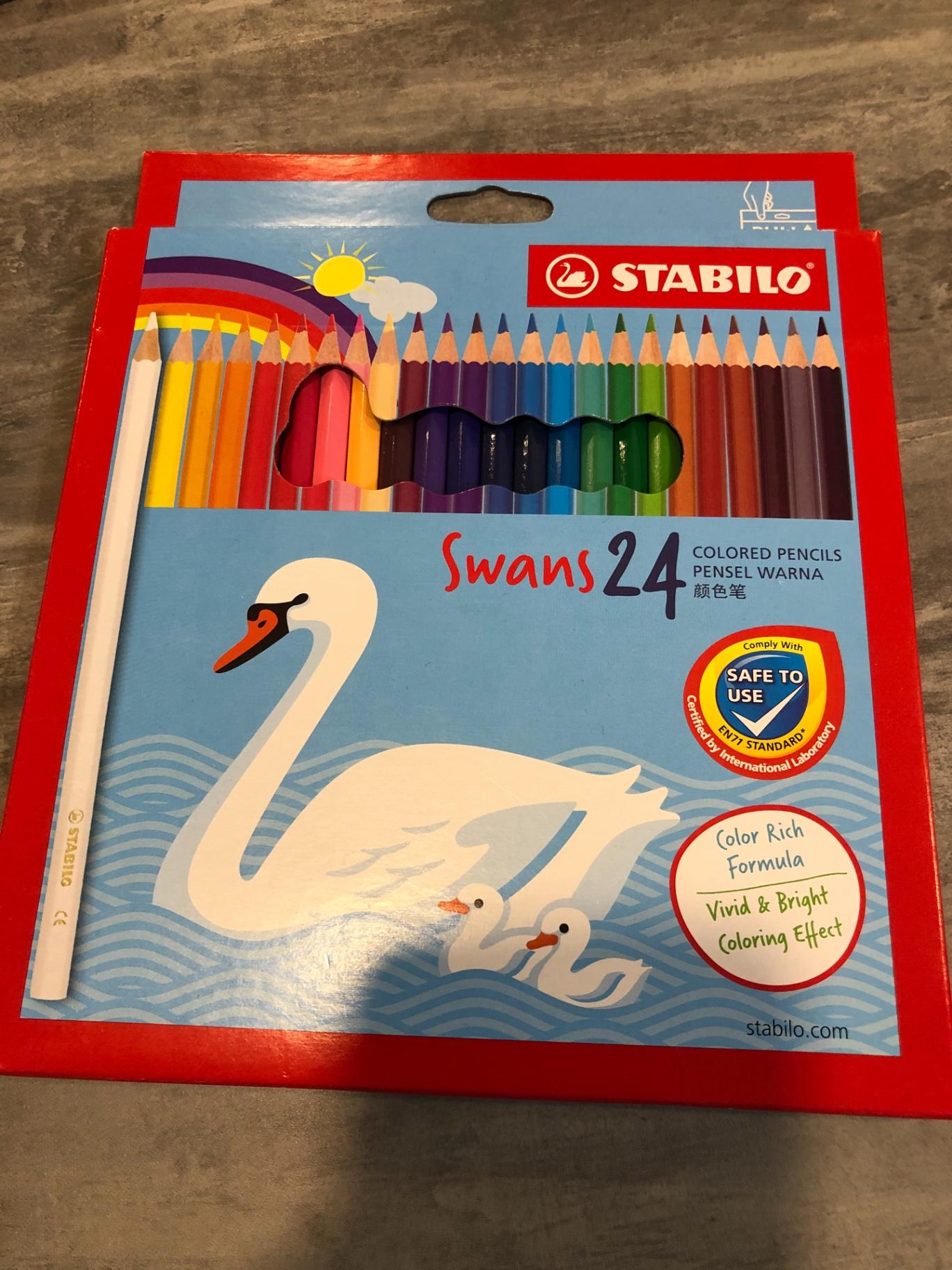 Stabilo color pencils - 24 colors