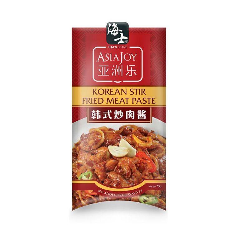 HAIS ASIA JOY KOREAN STIR FRIED PASTE 70G - 8887367110014