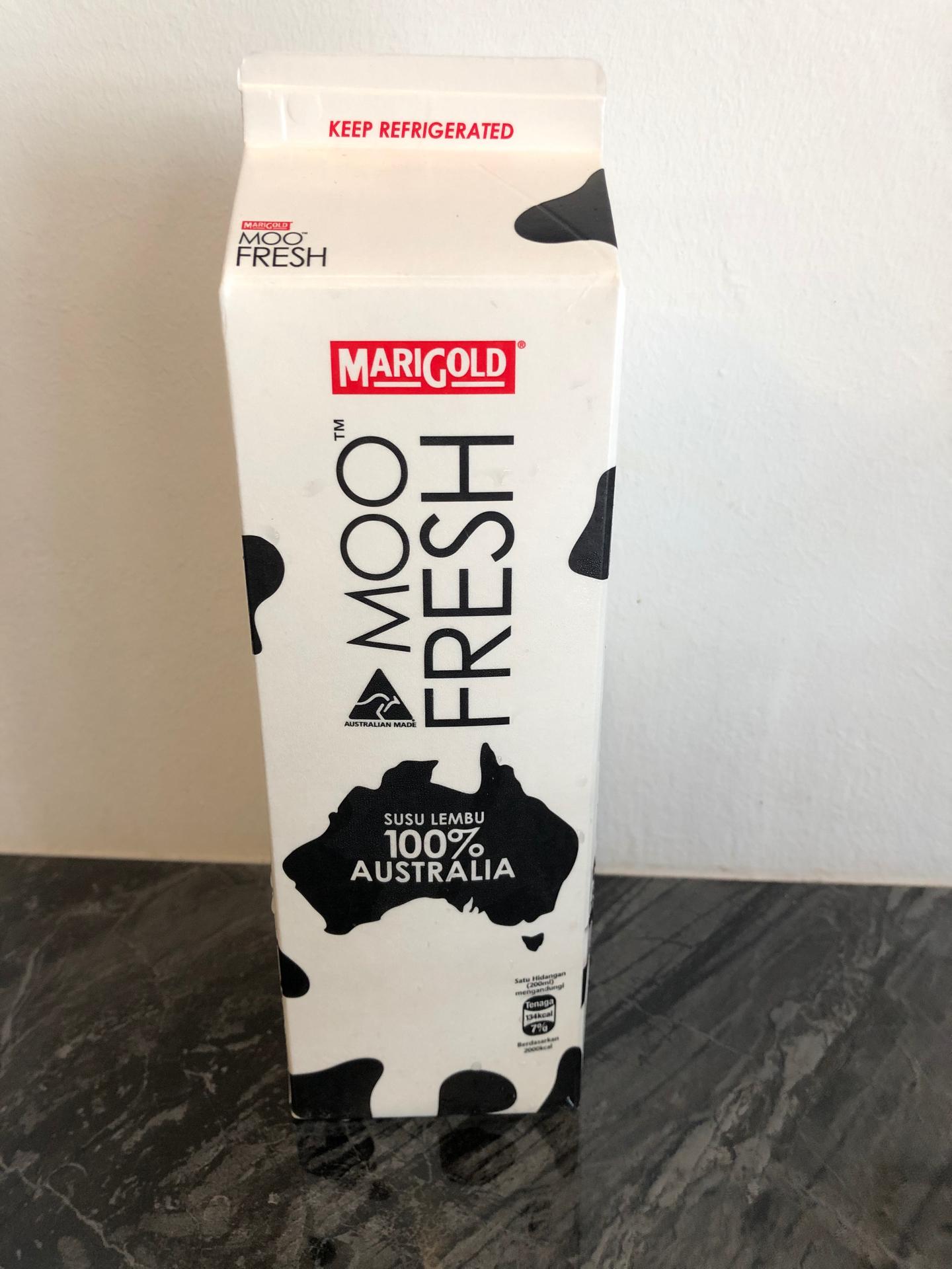 Marigold Moo fresh cow milk 1L