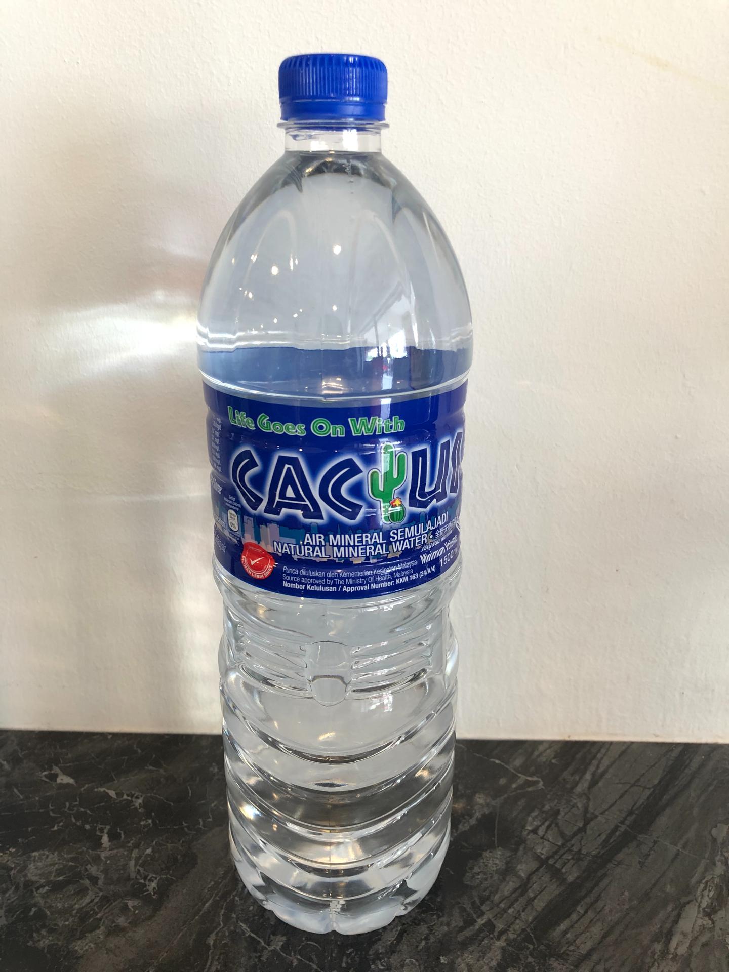 Cactus mineral water 1.5ml