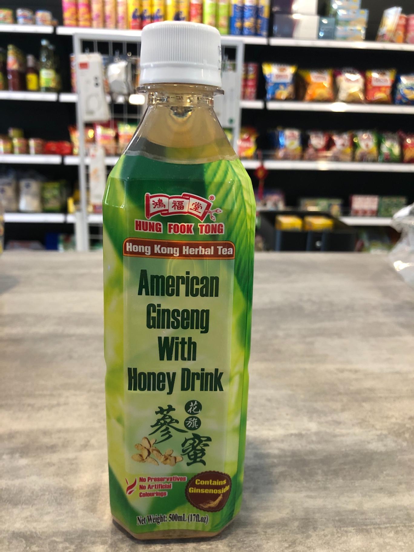 American ginseng with honey drink 500ml