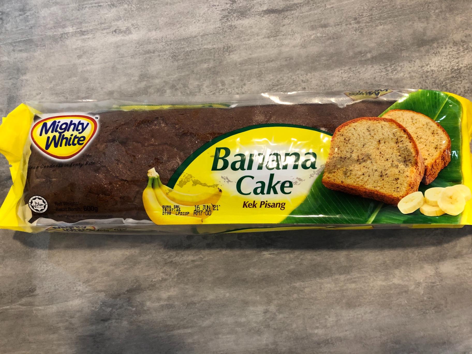 Mighty white - banana cake 600g