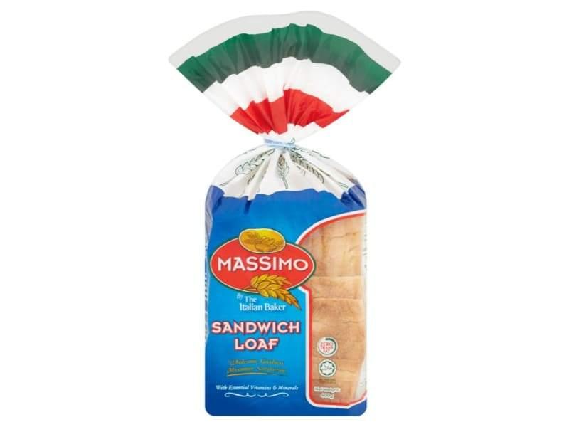 MASS SW 400G SANDWICH LOAF - 9556755510017
