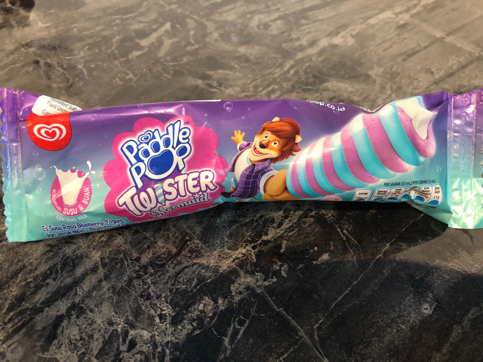 Walls paddle pop twister mermaid