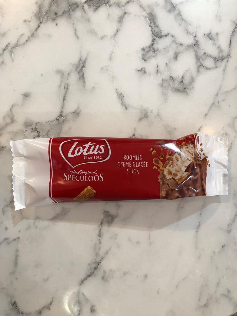LOTUS ROOMIS CREME GLACEE ICE CREAM STICKS 90ML - 5410126037005-1pc