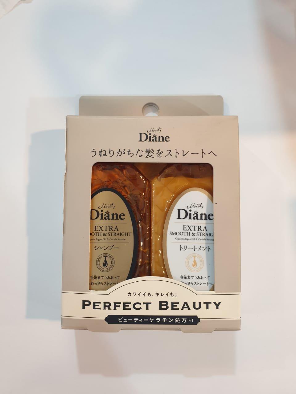 MOIST DIANE EXTRA SMOOTH AND STRAIGHT TRAVEL SET 50ML 2PCS - 4560119221797