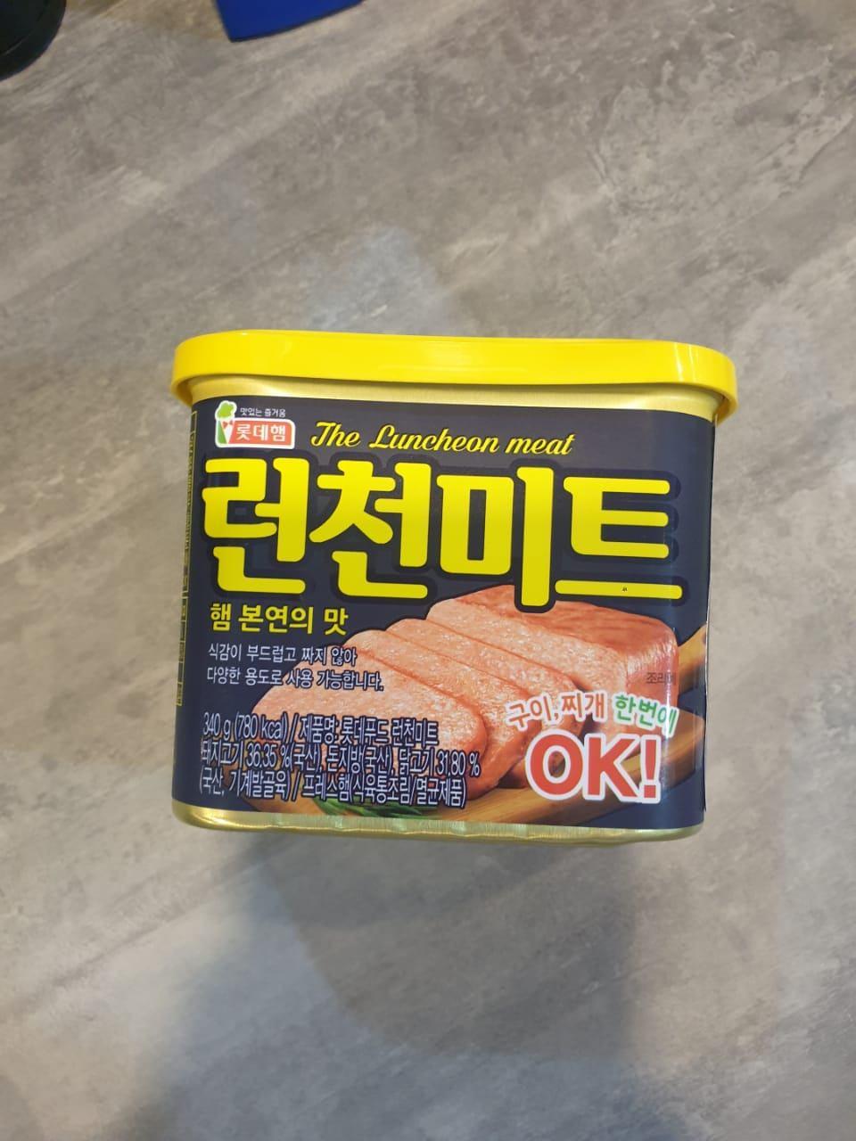 LT LUNCHEON MEAT 340G 韩国午餐肉 8801123600328