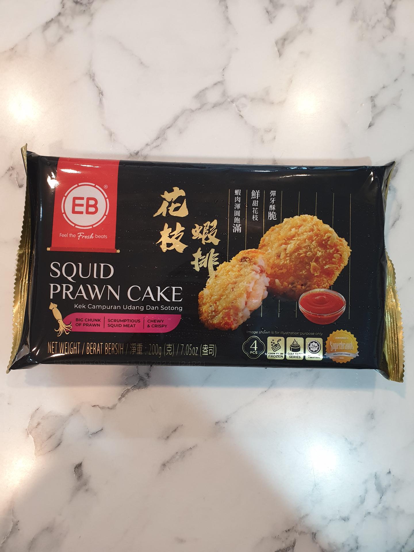 EB SQUID PRAWN CAKE 200G (4pcs)