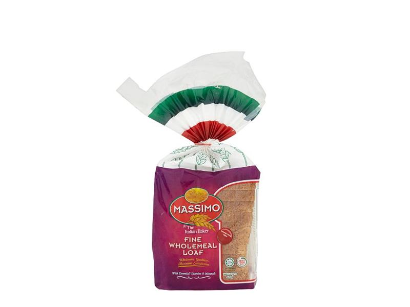 MASS FW 400G FINE WHOLEMEAL LOAF - 9556755510055