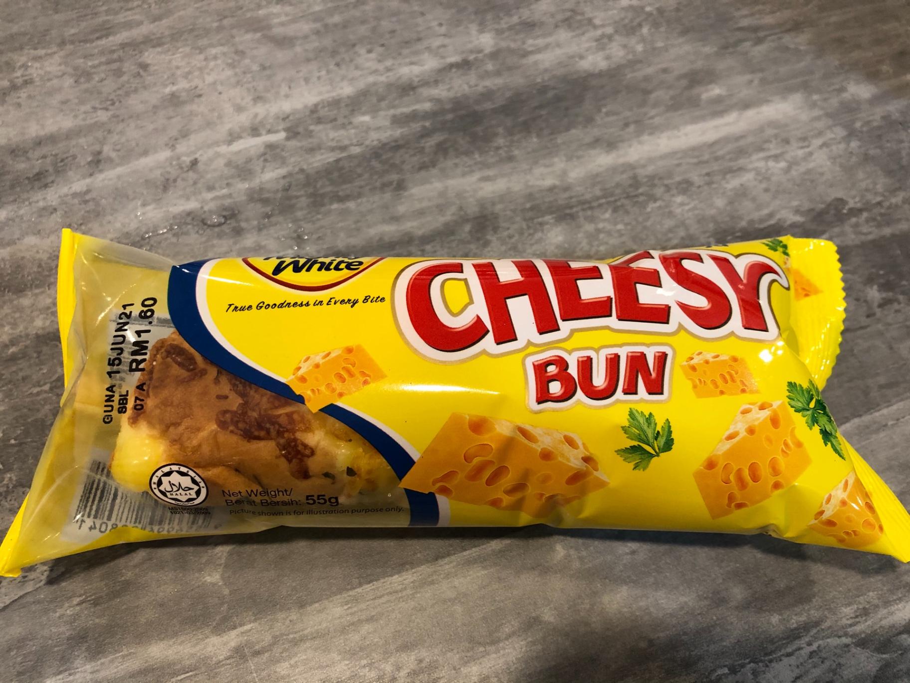 Mighty white cheesy bun 55g - 9556996288041
