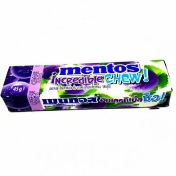 Mentos incredible chew - grape 45g