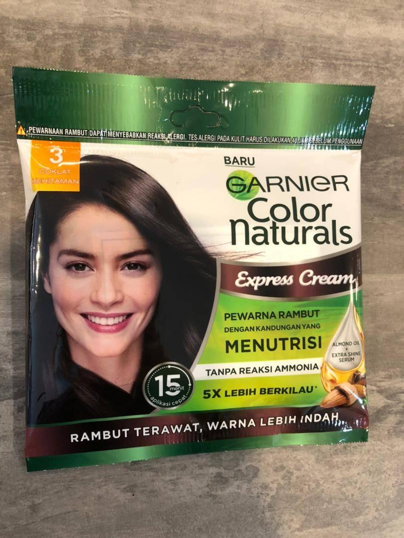 GRN COLOR NATURAL EXPRESS CREAM INDO SH 3 DARKEST BRW*6 - 8901526209897