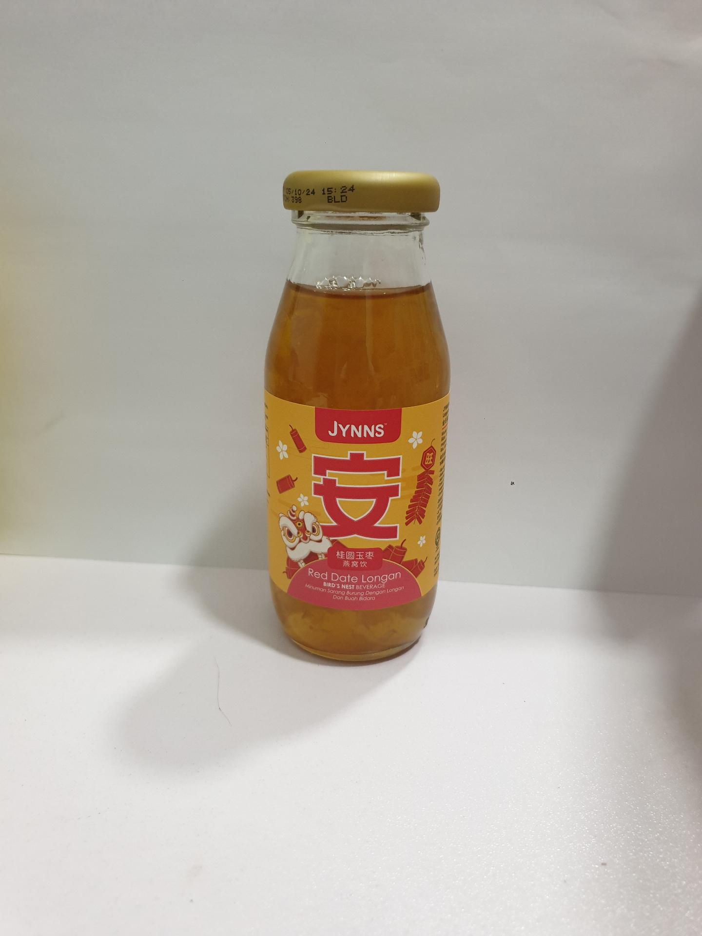 JYNNS AKH RED DATE LONGAN birdnest drink 200ml 9551001890868