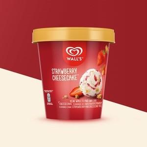Walls strawberry cheesecake 450g