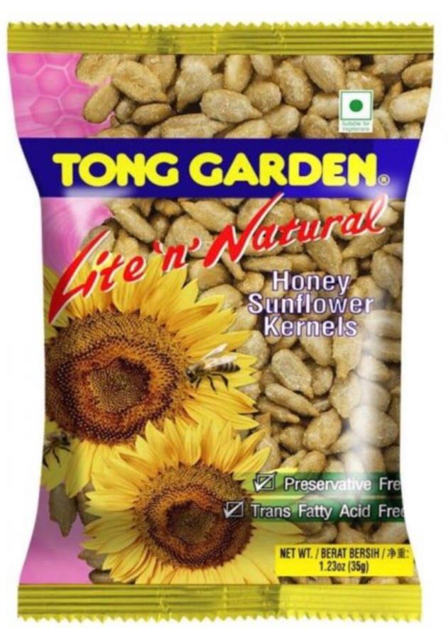Tong Garden Honey Sunflower Kernels 35g