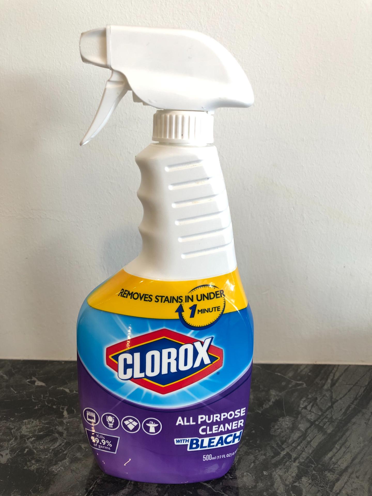 Clorox spray cleaner with bleach 500ml