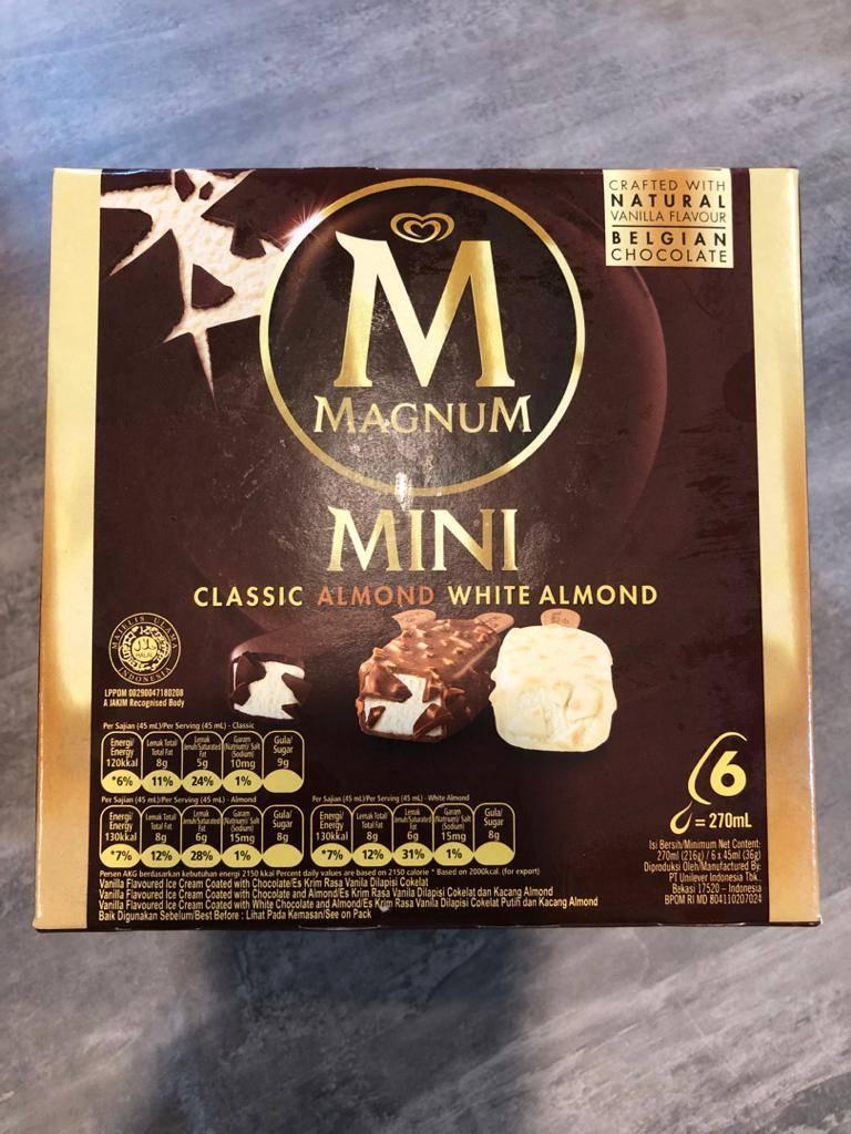 WALLS MAGNUM MINI CL&AL&WA AMBER MIX 6X45ML - 8999999536527