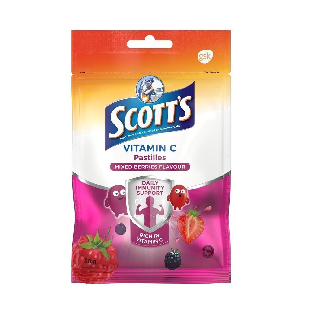 SCOTT'S VITAMIN C MIX-BERRY 15S 30G - 9556019243804