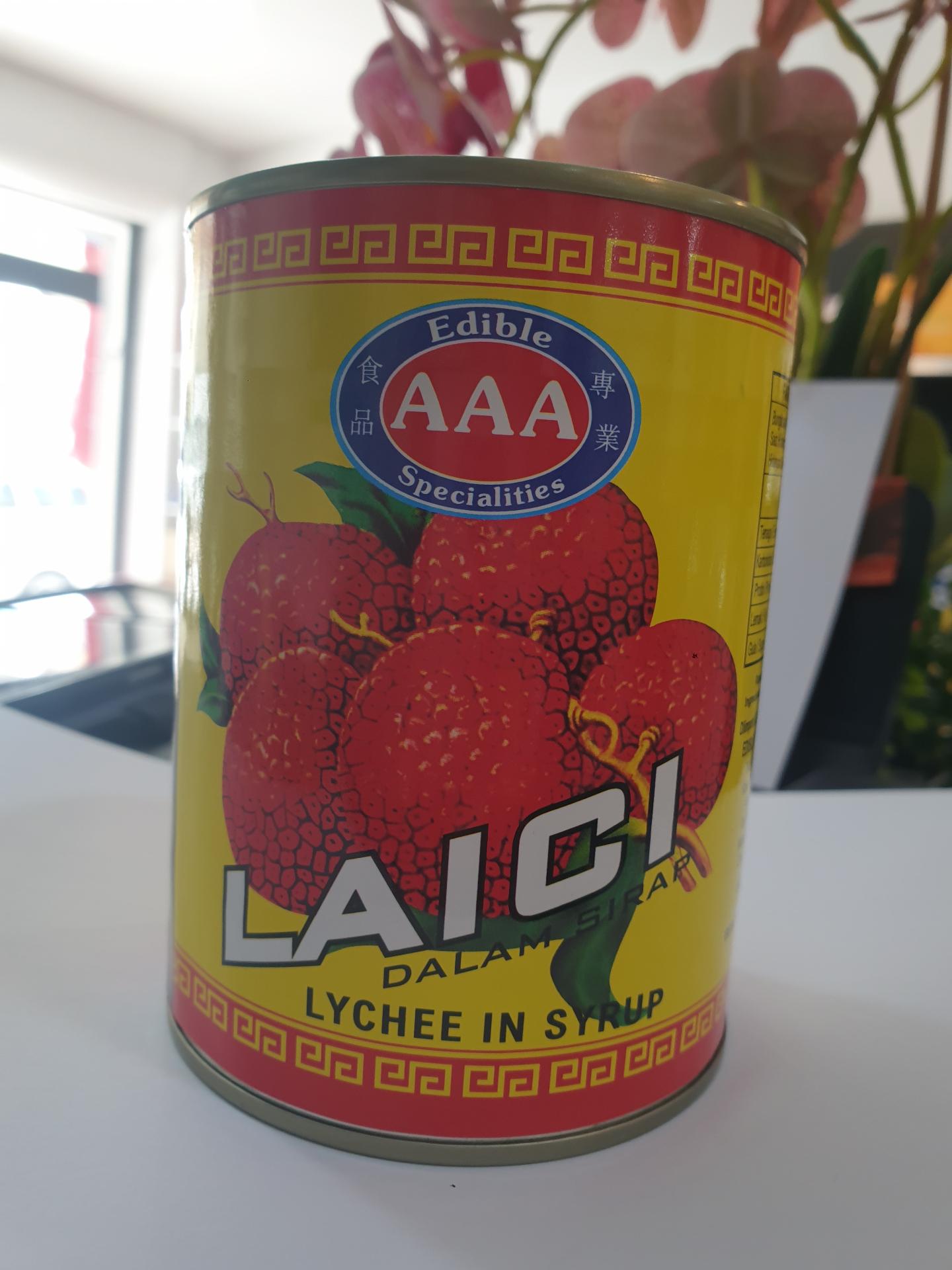 Edible AAA Brand Lychee 565g
