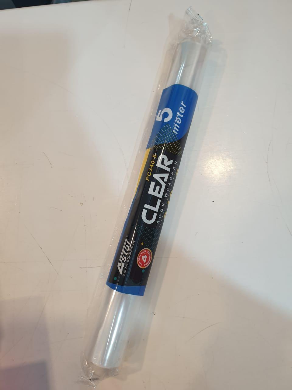 ASTAR CLEAR BOOK WRAPPER 5METER PC340-5  - 9555078901977