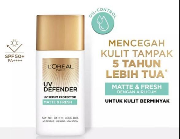 LRL UV DEFENDER MATTE & FRESH 50ML - 8994993014705