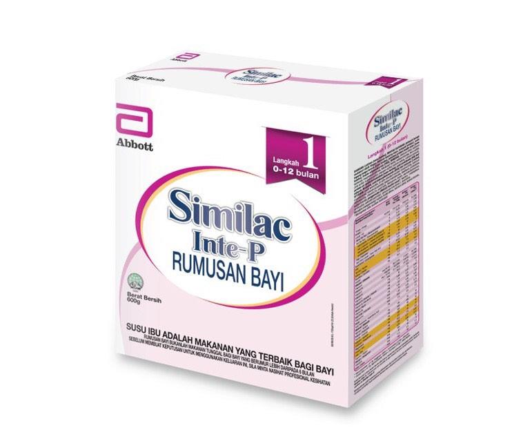 Similac Inte-P Rumusan Bayi Step 1
