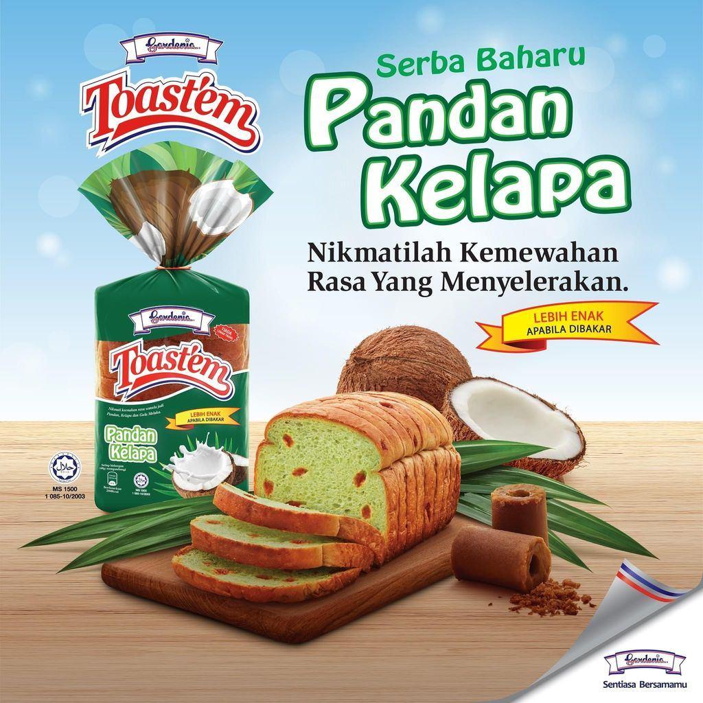 GARDENIA TOAST EM-P/COCO. 360G