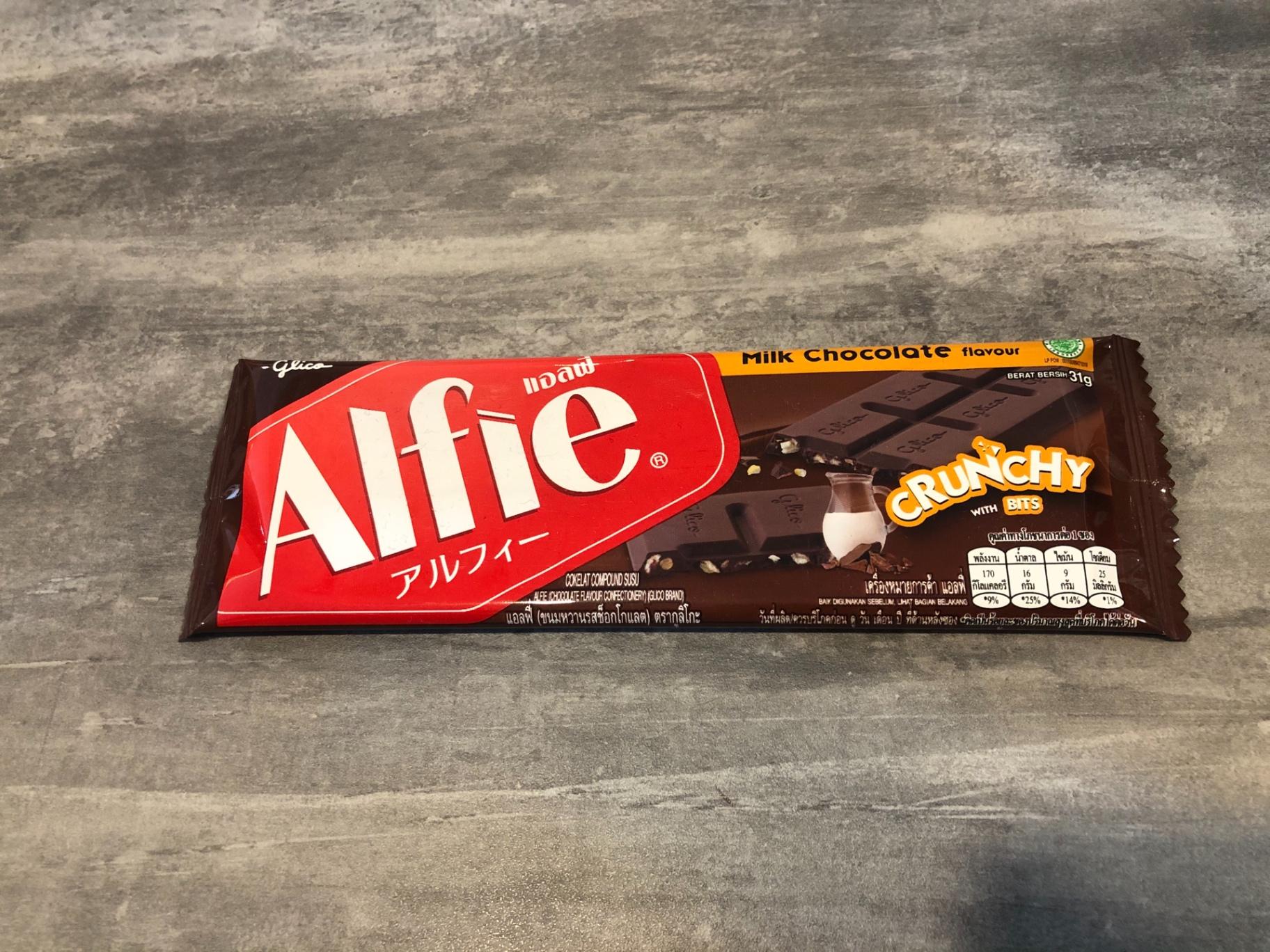 Milk chocolate flavour 31g