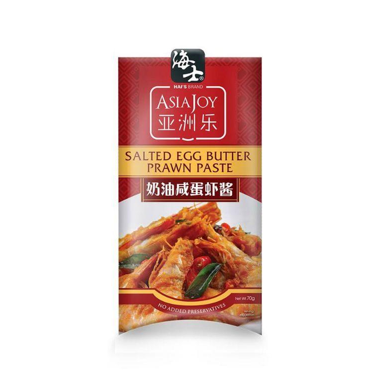 HAIS ASIA JOY SALTED EGG BUTTER PRAWN PASTE 70G - 8887367110076