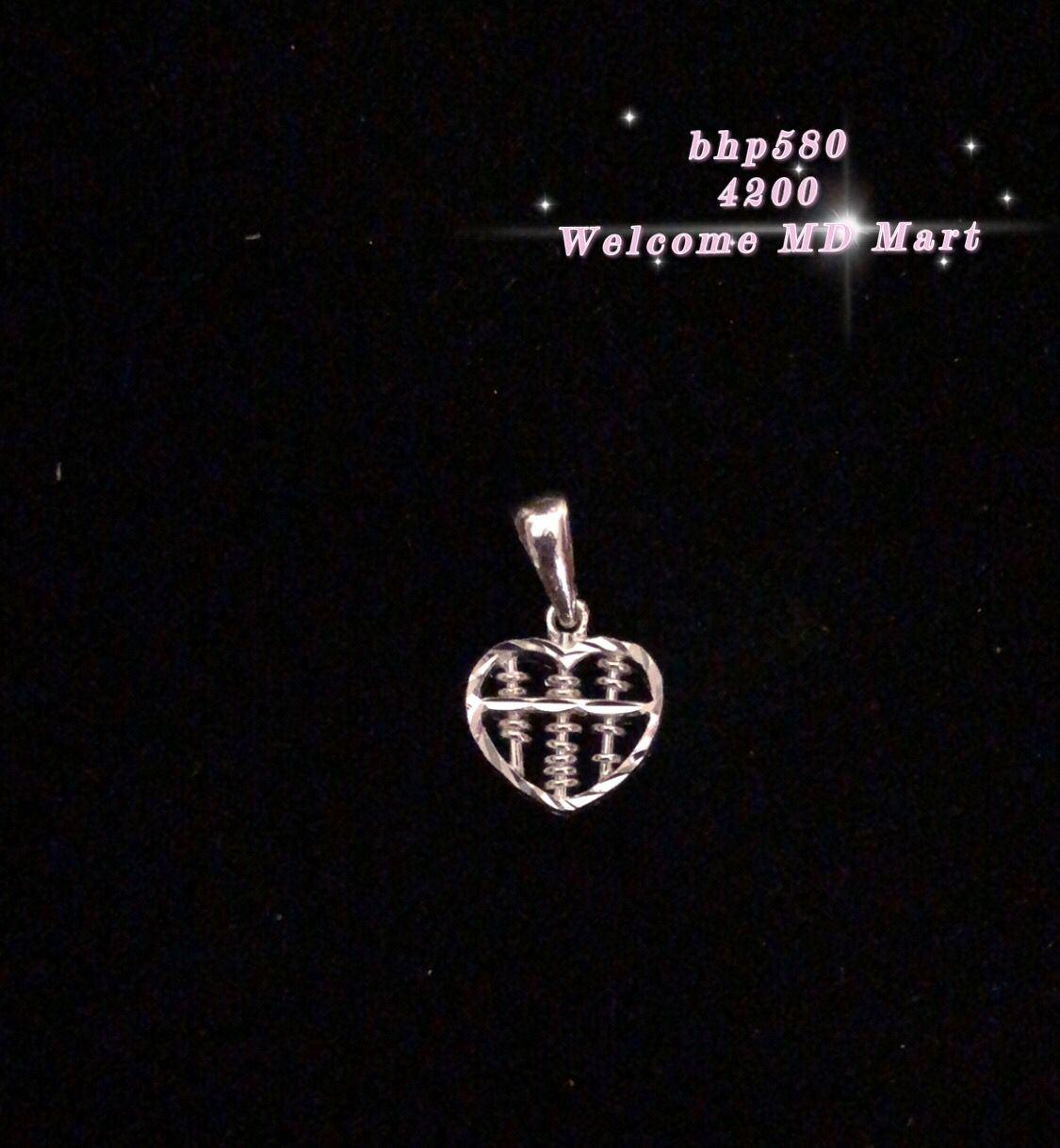 BH PENDANT - HART SHAPE - BH-P580