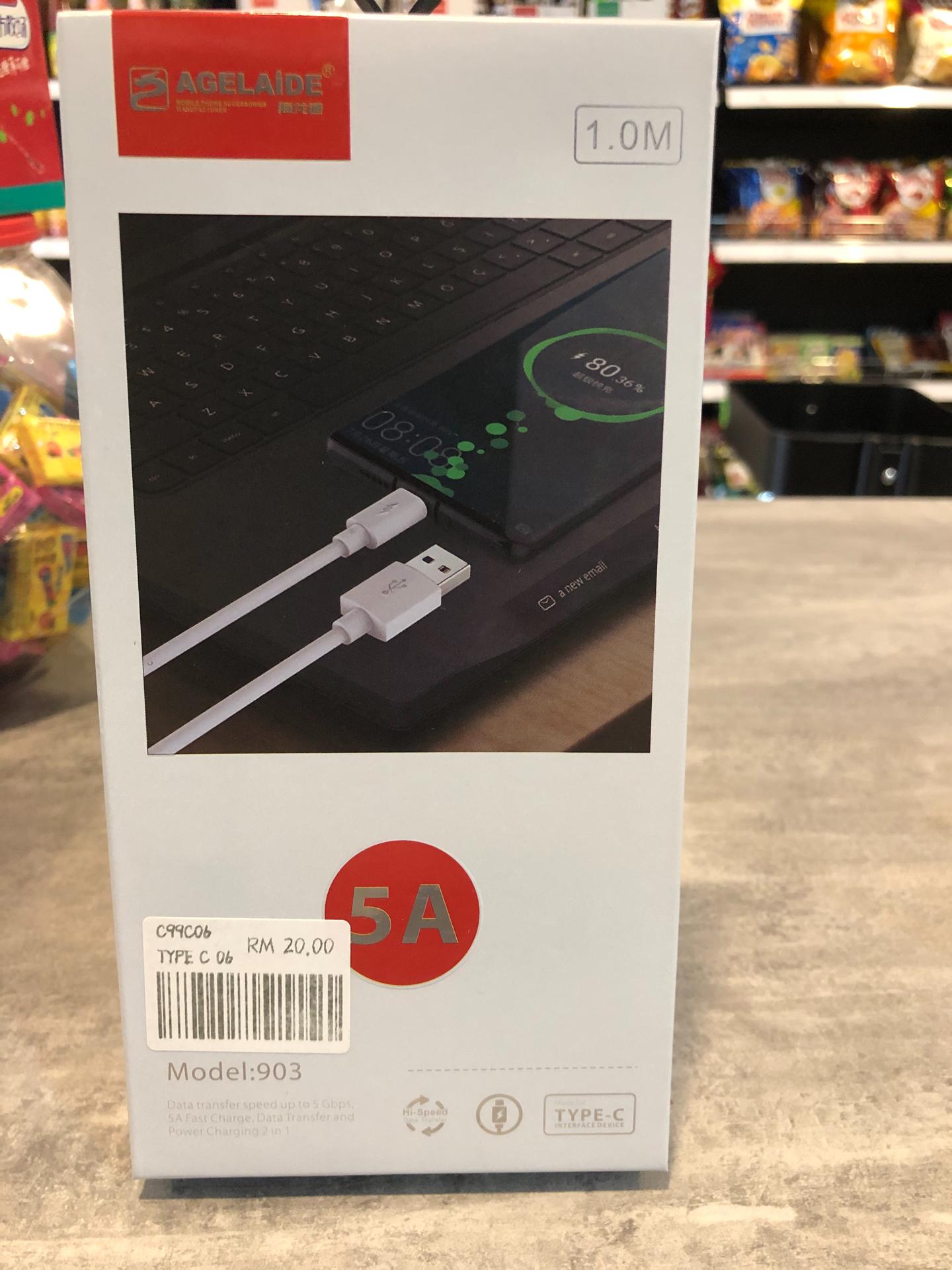 Fast charge Phone cable Model 903