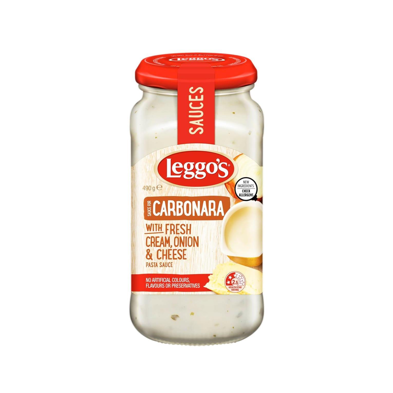 LEGGO'S CARBONARA 490GM