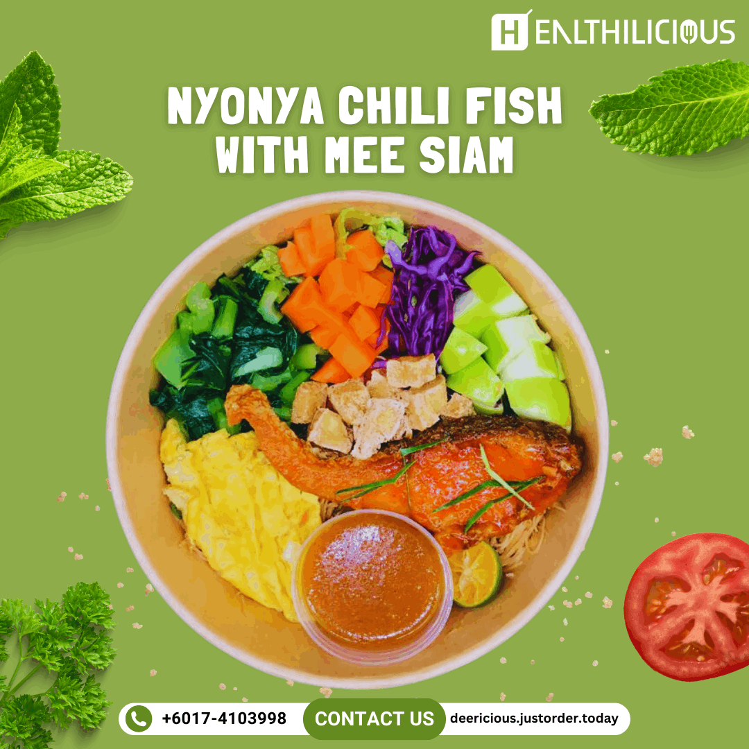 Nyonya Chili Fish with Mee Siam