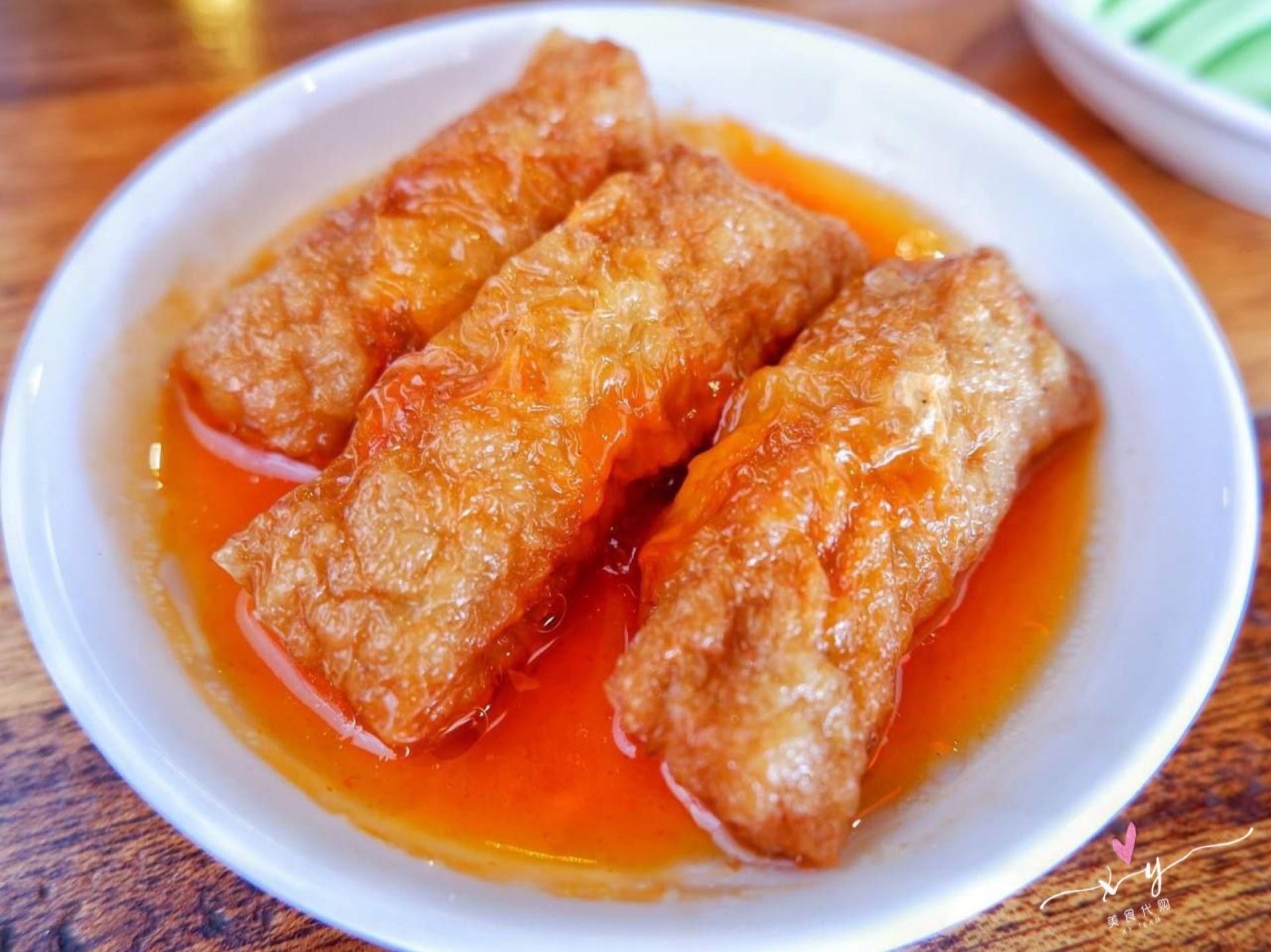 酸甜腐竹卷