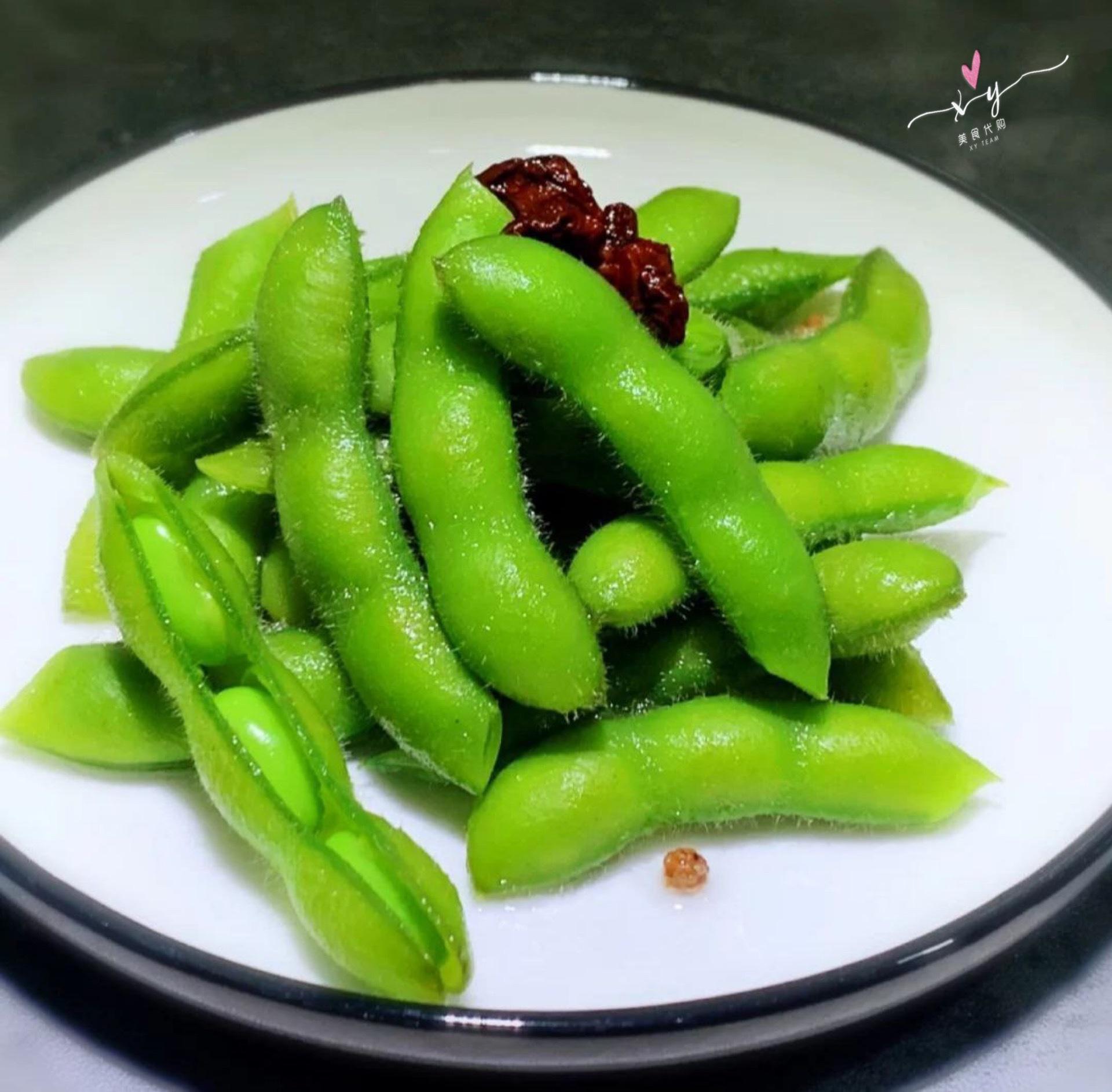 去皮毛豆